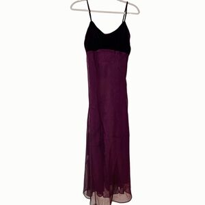 Vintage Plum Prom Gown